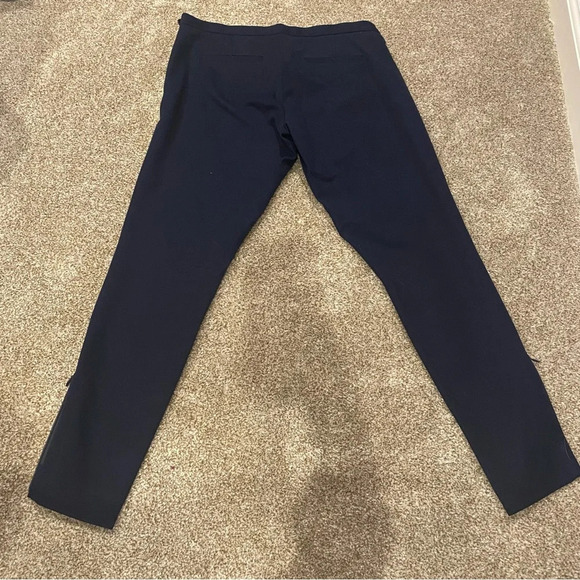 EUC Banana Republic Sloane Fit Slim Zip Ankle Navy Blue Ankle Pants - Picture 7 of 7